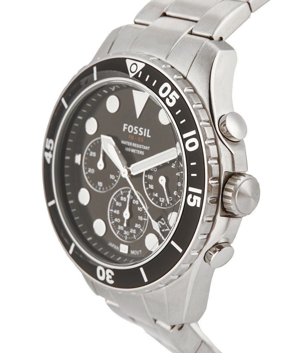 Fossil Orologi: Chronograph von Fossil in silber – Nuovo (secondo la descrizione) da Kriens venduto da Stoneground