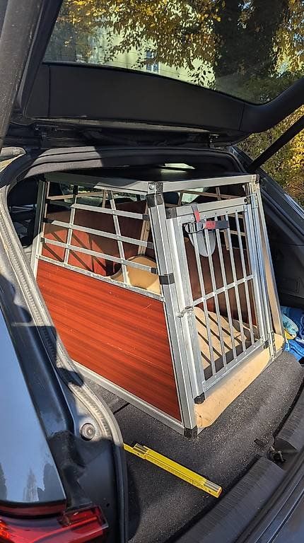 Gabbie, trasporto & Sicurezza: Robuste Hunde Transportbox aus Alu – Usato da Bern venduto da baze 2