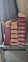 Lot de 3 marque-pages en tissus upcyclés