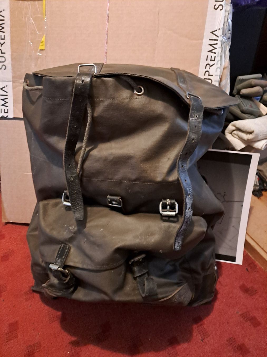 Schweizer Armee Zaini: Militär Rucksack – Usato da St.Gallen venduto da Infanteriewerk 1