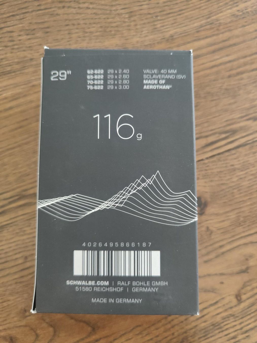 Pezzi di ricambio: Schwalbe Aerothan MTB+ 29" Schlauch – Nuovo (secondo la descrizione) da Tann venduto da ansure75 1