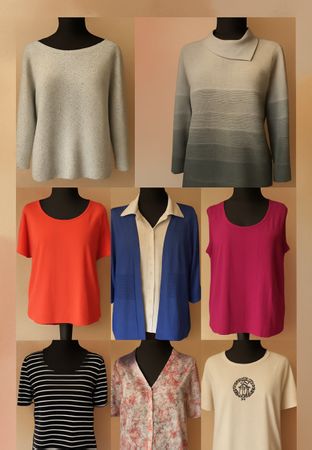 XL Paket Damen Set Lot Kleider Herbst plussize Mode trendy