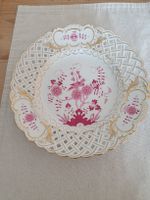 Meissen Teller mit Vogelmuster, handbemalt, Top Zustand!