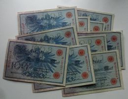 Lot ++ 10 Stück Banknoten aus Deutschland
