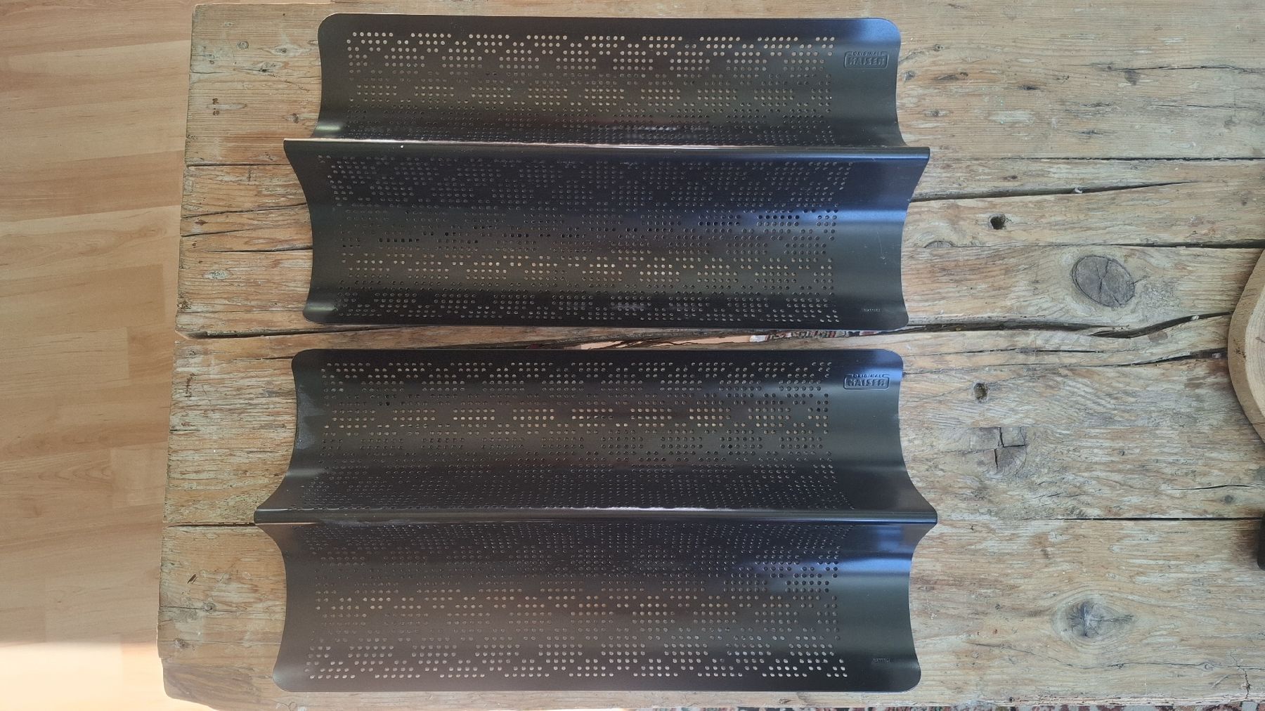 Teglie da forno: Baguette Brot Backblech 2x – Usato da Ebnat-Kappel venduto da Aibur 1