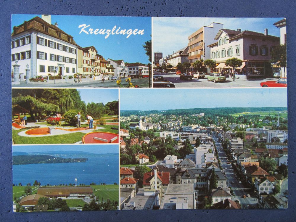 KREUZLINGEN TG BODENSEE MINI-GOLF 4BILD AK TG | Kaufen auf Ricardo