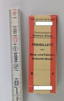 6x Freibillette Schlattli-Stoos, Drahtseilbahn