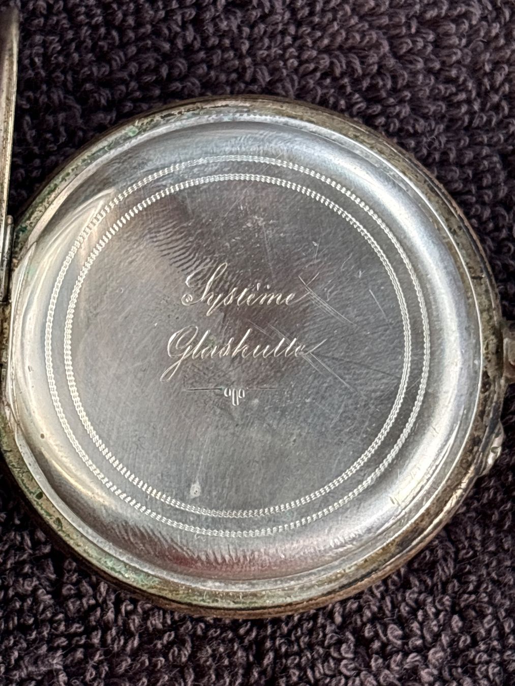 Glashütte Orologi: Taschenuhr 800 Silber System Glashütte – Usato da Schlieren venduto da Luxury.Time 3