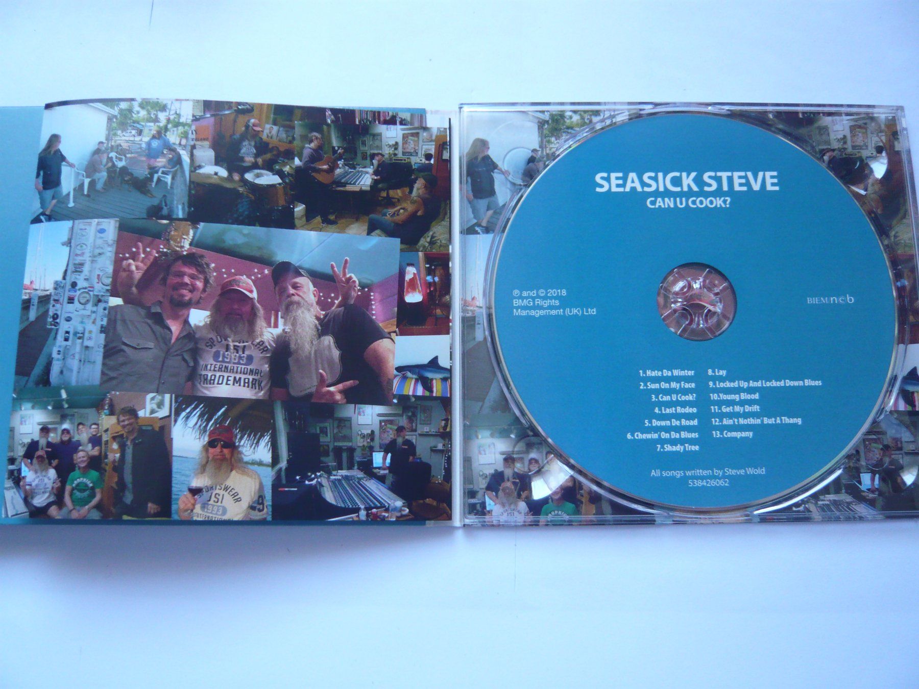 CDs: SEASICK STEVE  Can U Cook? – Gebraucht aus Winterthur von Cajun 1