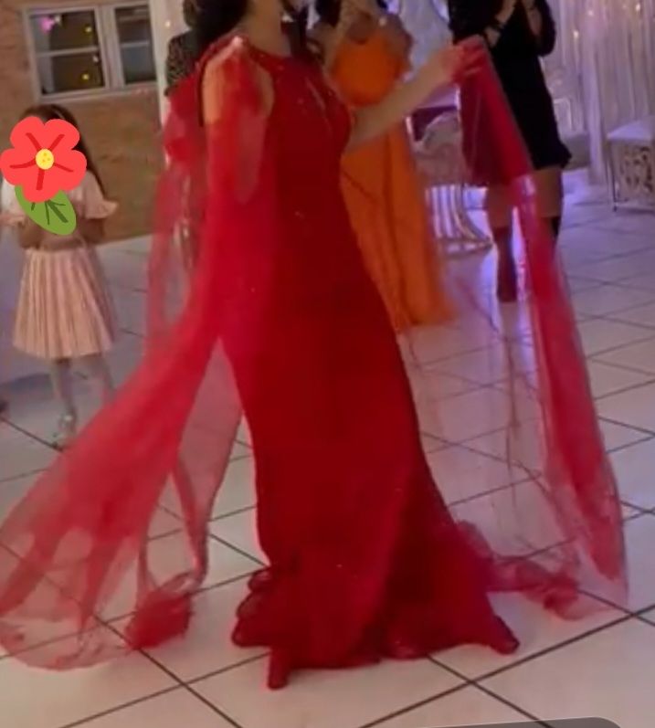Vestiti: Henna-Kleid Rot – Usato da Worben venduto da Marcodos 1