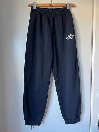 Dunkelblaue Trainerhose Damen Sporthose Casual