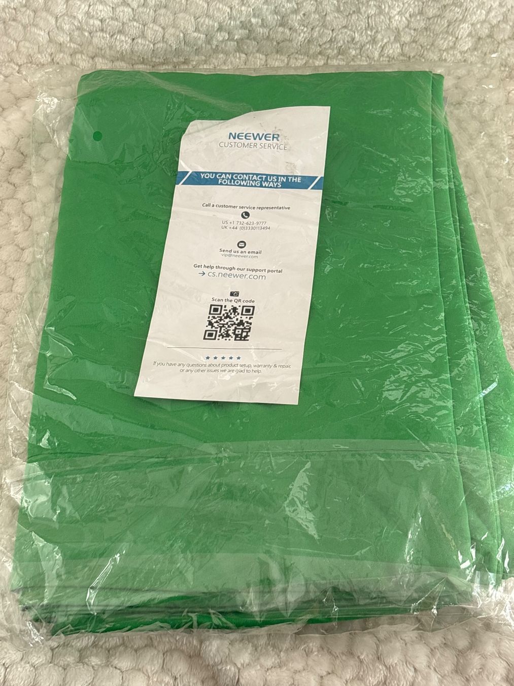 Altri Accessori: Neewer Greenscreen-Hintergrund – Nuovo e nell'imballaggio originale da Oberegg venduto da MR-shop