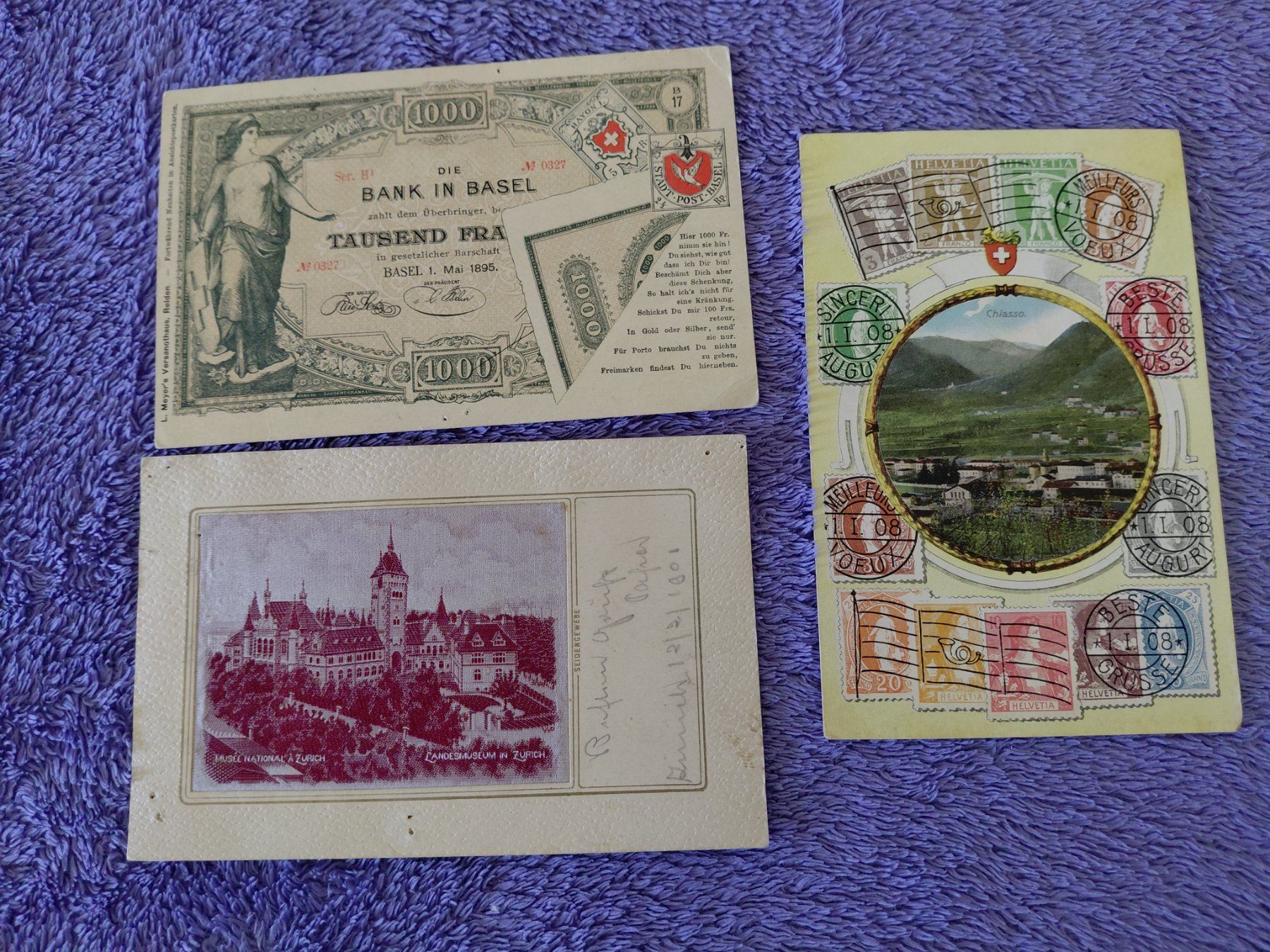 Cartoline postali: 3 Tolle CH AK – Usato da Horw venduto da Onurb008