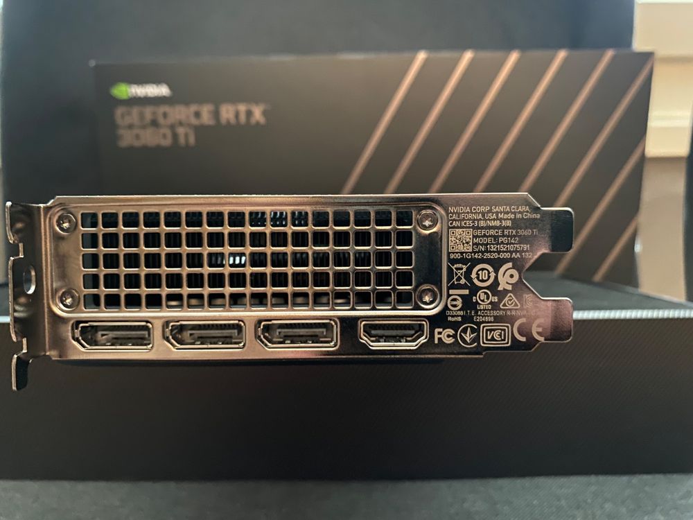 Nvidia GeForce RTX 3060 Ti Founders Edition (Gebraucht) in Basel für ...