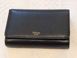 Mulberry Continental French Purse Medium Black New in Box