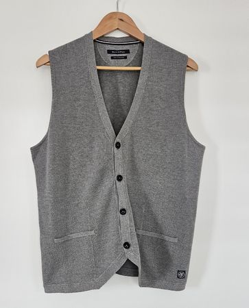 Marc O'Polo - Herren Gilet - Gr. M, grau