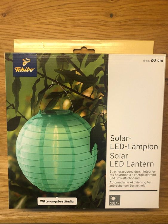 Spannende Solar Lampions Tchibo Fotos
