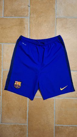 Fussballshorts FC Barcelona Nike Grösse 12-13 Jahre blau Dri