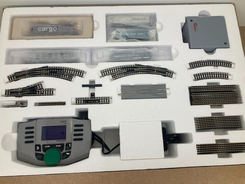 Trix Modellini di ferrovie: 2er Set Minitrix Spur N Digital Startset und Ergänzungsset – Nuovo e nell'imballaggio originale da Büsserach venduto da ModellbahnDepot 3