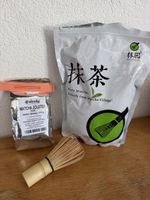 Matcha green tea powder set