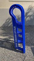 Luge EKO Snow-Star bleue  avec corde de traction