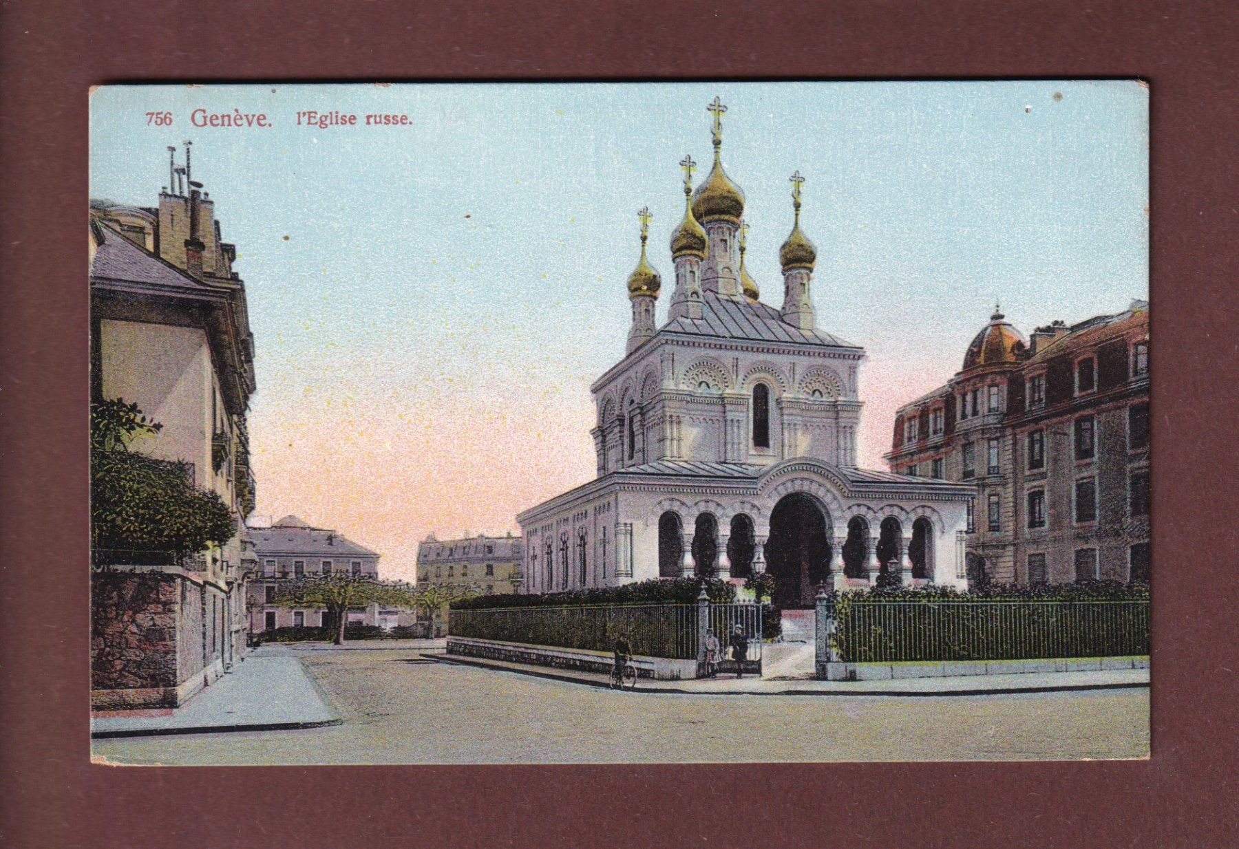 Cartoline postali: GENEVE - Eglise Russe – Usato da Pully venduto da nicecards-shop