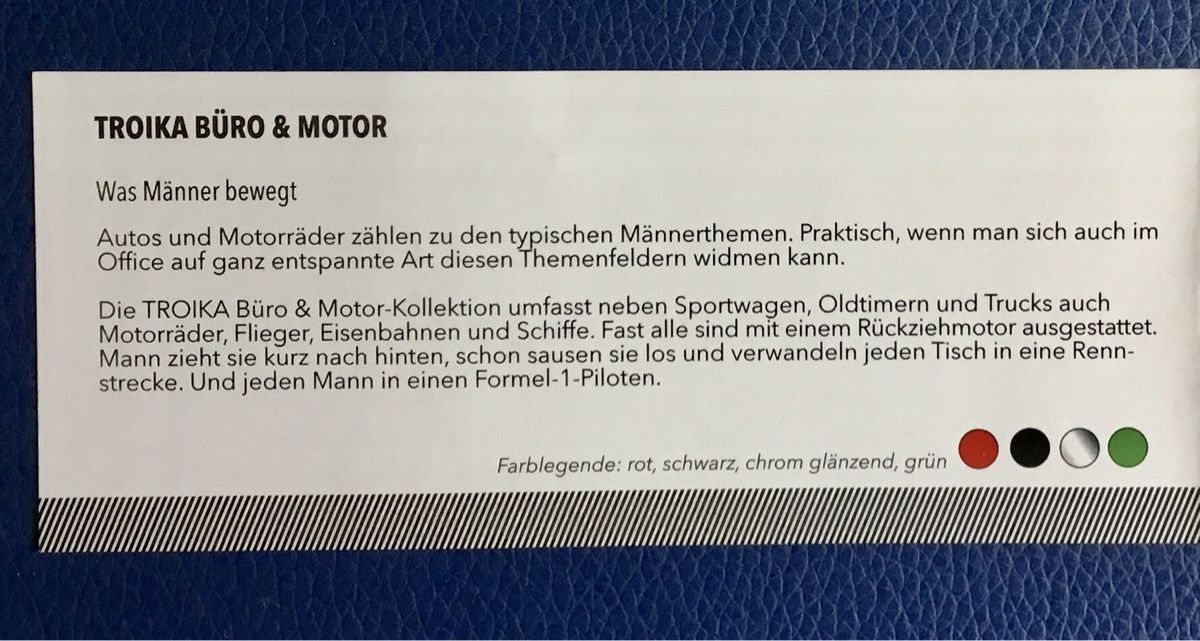 Alle Dekorationen: Moto aimanté pour trombones design TROÏKA – Neu und originalverpackt aus Commugny von rit_5lq2 8