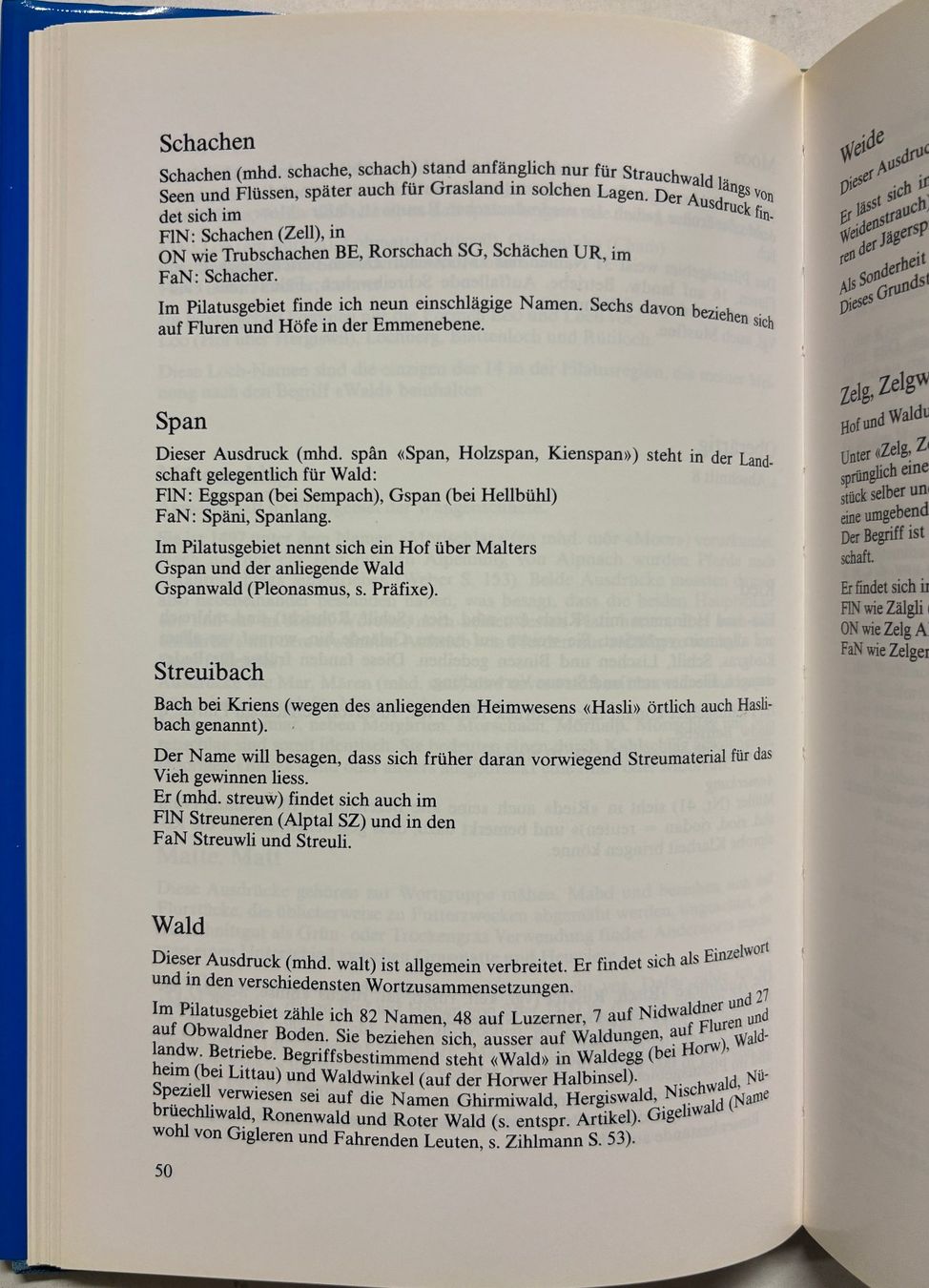 Bücher: Das Namengut des Pilatusgebietes – Gebraucht aus Sarnen von Livres 6