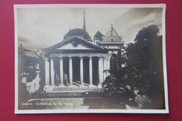Ältere Ansichtskarte Genève la Cathédrale, gelaufen 1933