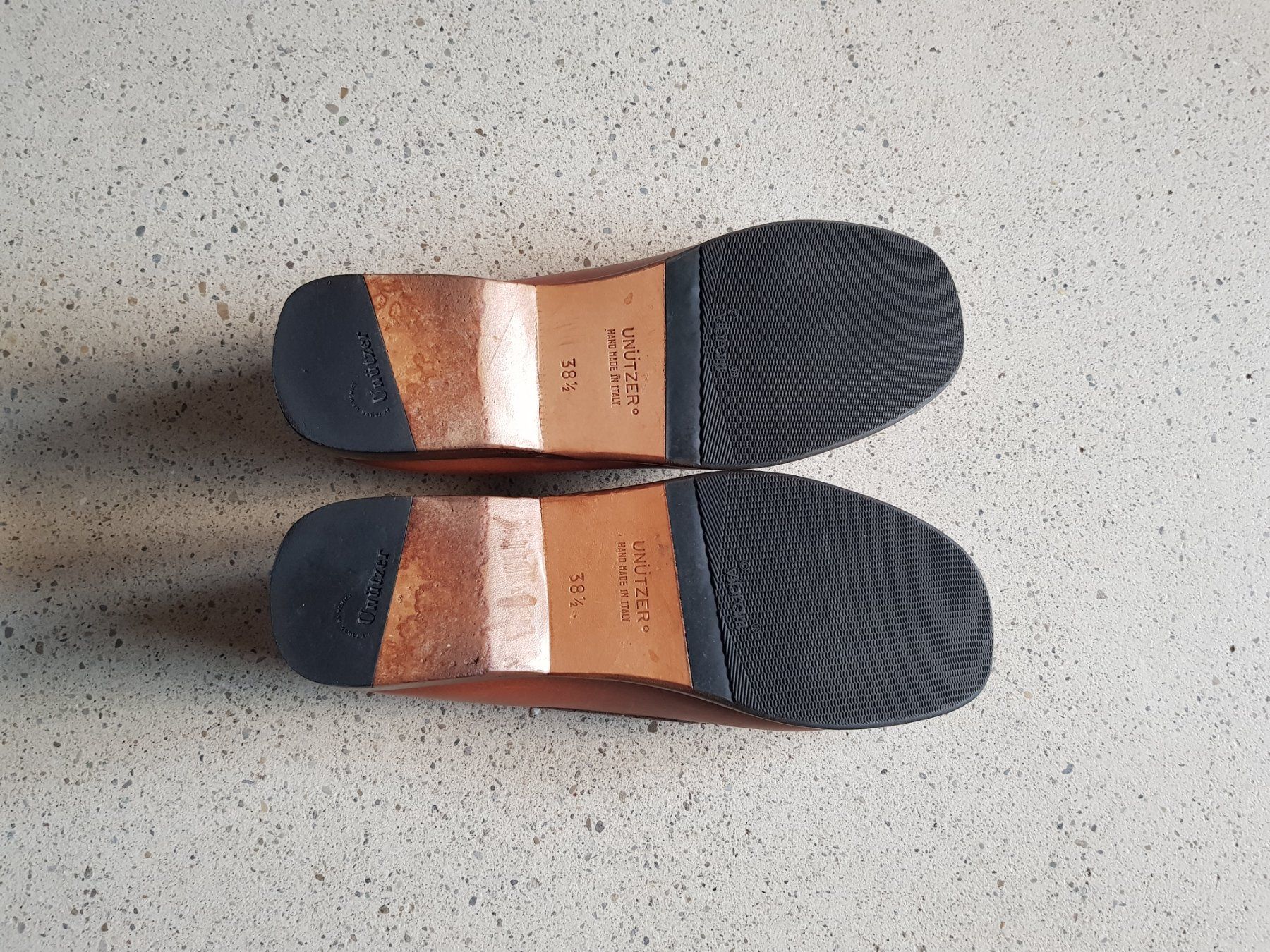 Scarpe da donna: Unützer Leder Mokassin Grösse 38.5 – Usato da Basel venduto da chien008 5