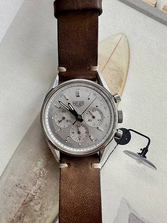 Tag Heuer Orologi: Heuer Carrera Chronograph Re-Edition – Usato da Zürich venduto da Flaev 1