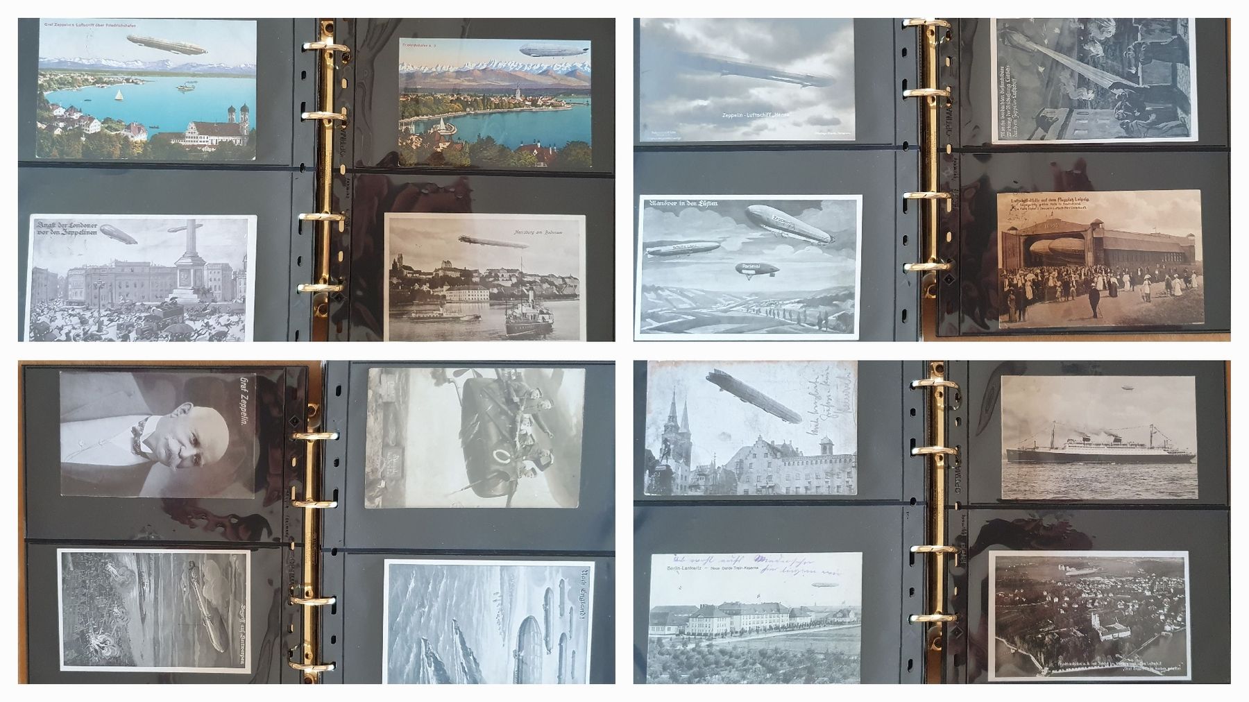 Cartoline postali: Zeppelin Postkartensammlung - 120 Stück – Usato da Kreuzlingen venduto da Rschweiz1 8