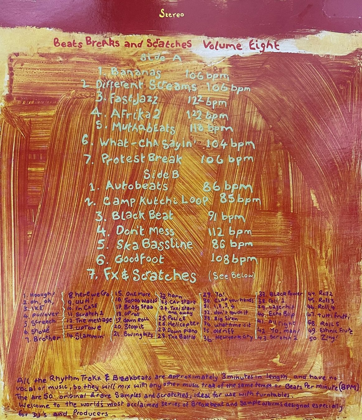 Dischi in vinile: Beats, Breaks & Scratches Vol. 8 - Simon Harris - Vinyl – Usato da Oftringen venduto da Vucki 2