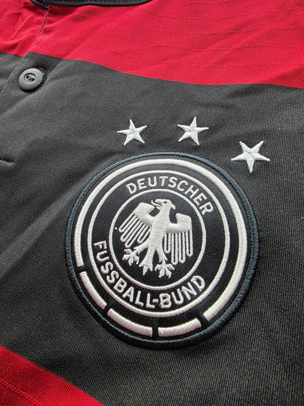 Adidas Canottiere & Pantaloni: DEUTSCHLAND 2015 TRIKOT S – Usato da Lüchingen venduto da Jersey_Time 2