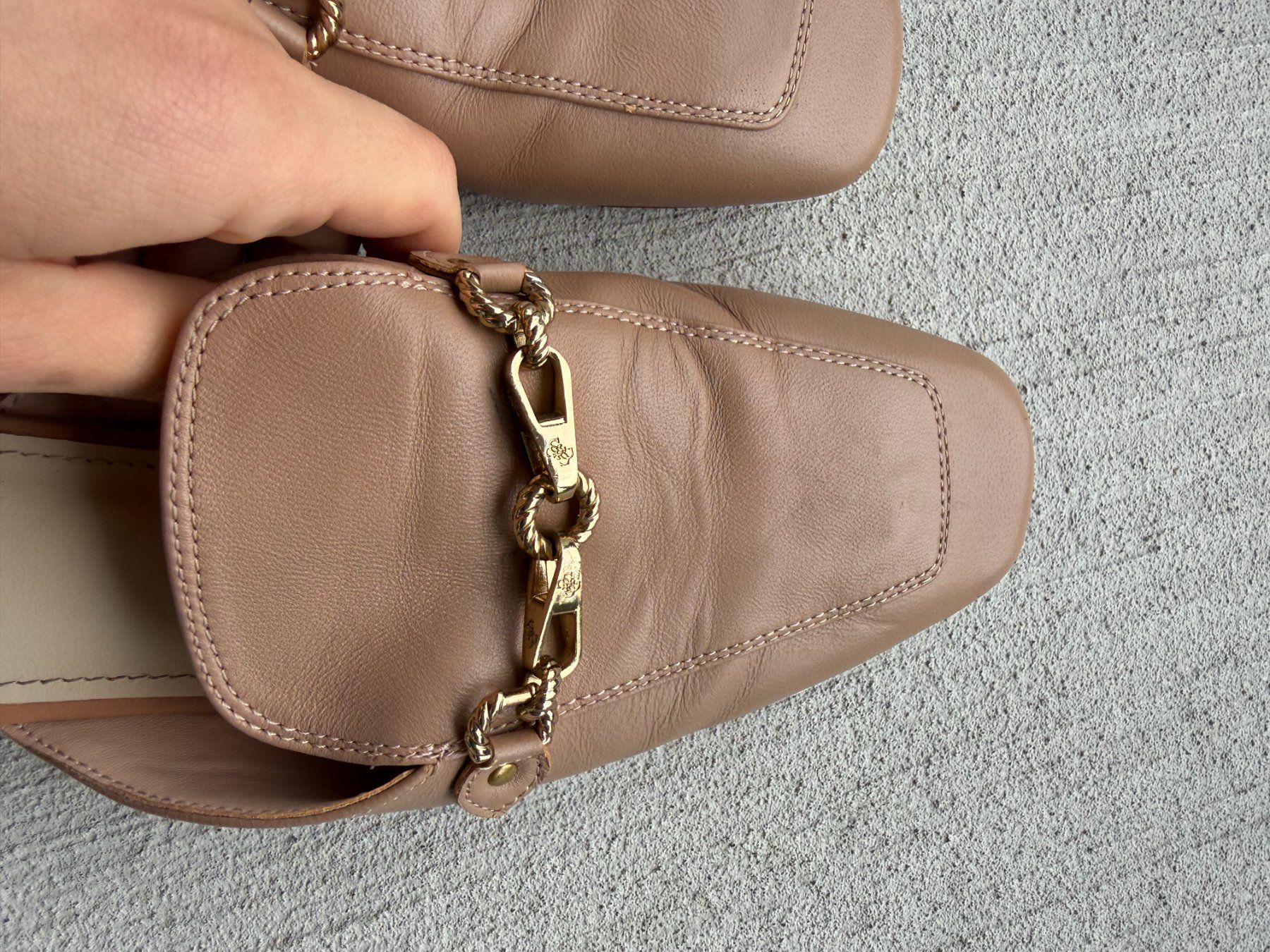 Guess Scarpe da donna: Guess Mules Sommerschuhe, Beige, Grösse 37 – Usato da Riehen venduto da ann_76jw 8