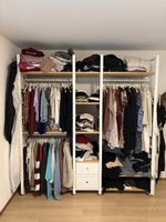 Kleiderschrank IKEA Elvarli weiss Holz guter Zustand