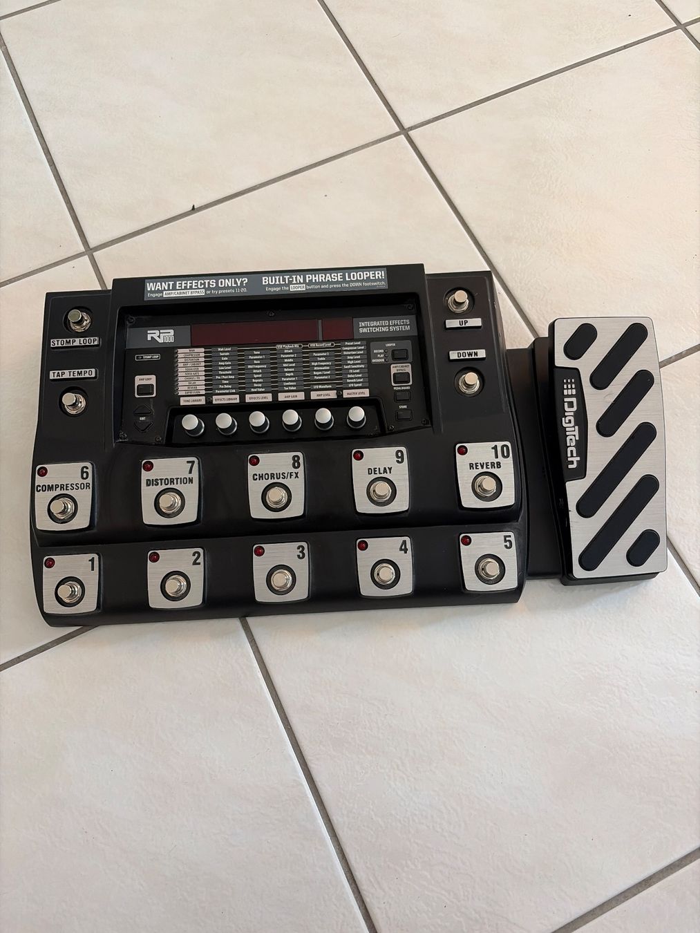 Strumenti musicali: DigiTech RP1000 für Gitarre mit eingebautem Loop-System – Usato da Zürich venduto da fabsito