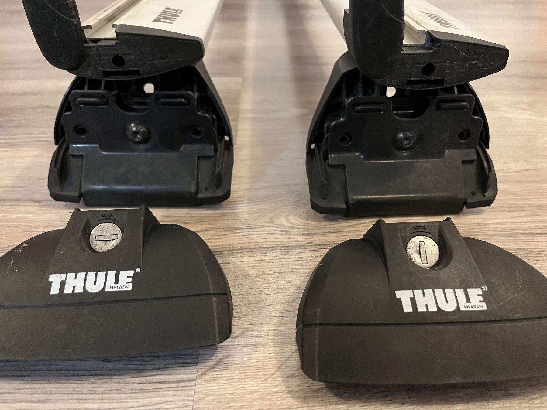 Thule Dachträger: Thule Trägersystem Dachbox Reling – Gebraucht aus Gwatt (Thun) von Bargainhunter