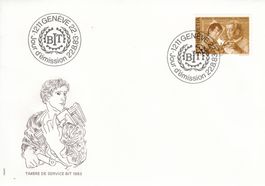 1983 109 Arbeitsamt in Genève FDC
