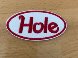 Hole Patch Sticker Aufnäher Metal Band