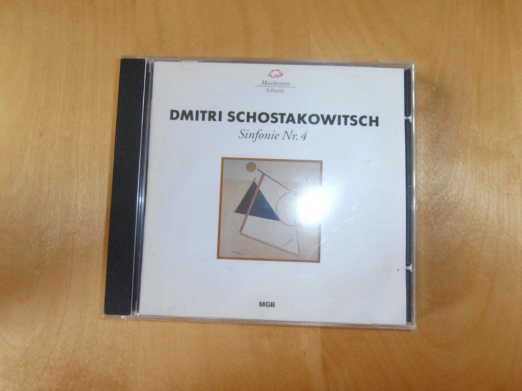 CD: Dmitri Shostakowitsch - Sinfonie Nr. 4 - MGB – Usato da Zürich venduto da etrhorber