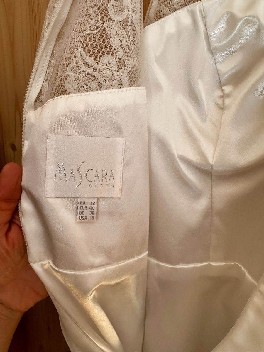 Vestiti: Cocktailkleid, festliches Kleid, OffWhite – Nuovo (secondo la descrizione) da Sumvitg venduto da MadamePottine 5