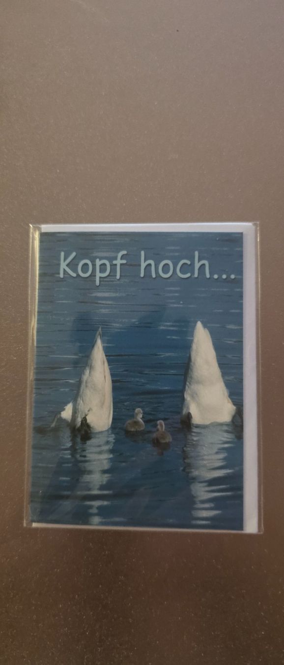 Karten: Grusskarte mit Umschlag – Neu und originalverpackt aus Illighausen von Sam_Schmidt