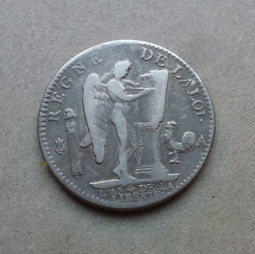 Tutti le monete: Frankreich + 4 alte Silbermünzen ab 1785 – Usato da Walkringen venduto da Casablanca777 4