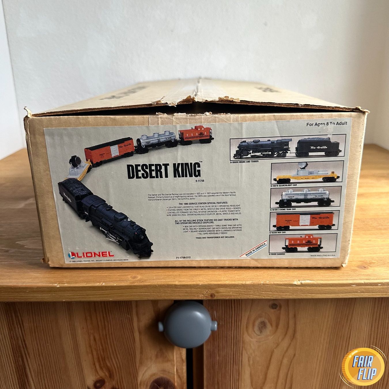 Lionel Modellini di ferrovie: 6-11758 Lionel Desert King – Nuovo e nell'imballaggio originale da Luzern venduto da fairflip