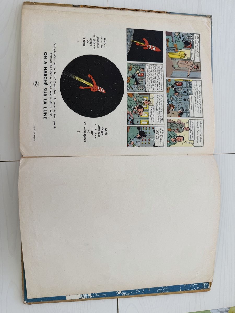 Fumetti: TINTIN : Objectif Lune  – Usato da Savigny venduto da Matgab94 6