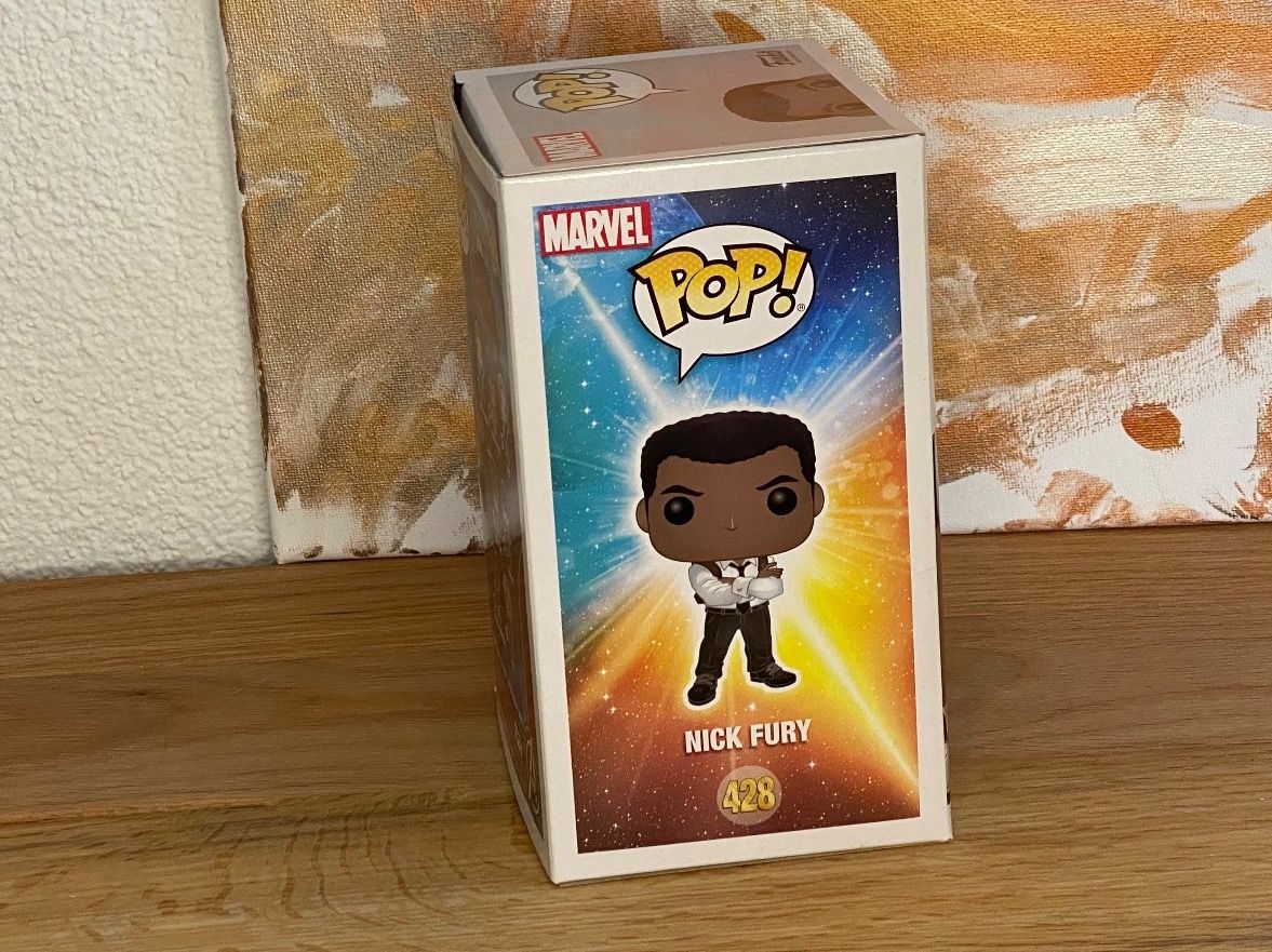 Funko Statuette: Funko Pop - Nicky Fury #428 - Captain Marvel – Nuovo e nell'imballaggio originale da Oensingen venduto da CSCollectors 3