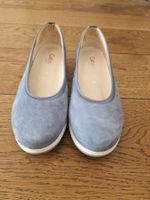 Neue bequeme Gabor Ballerinas blau Gr. 38.5 top Zustand