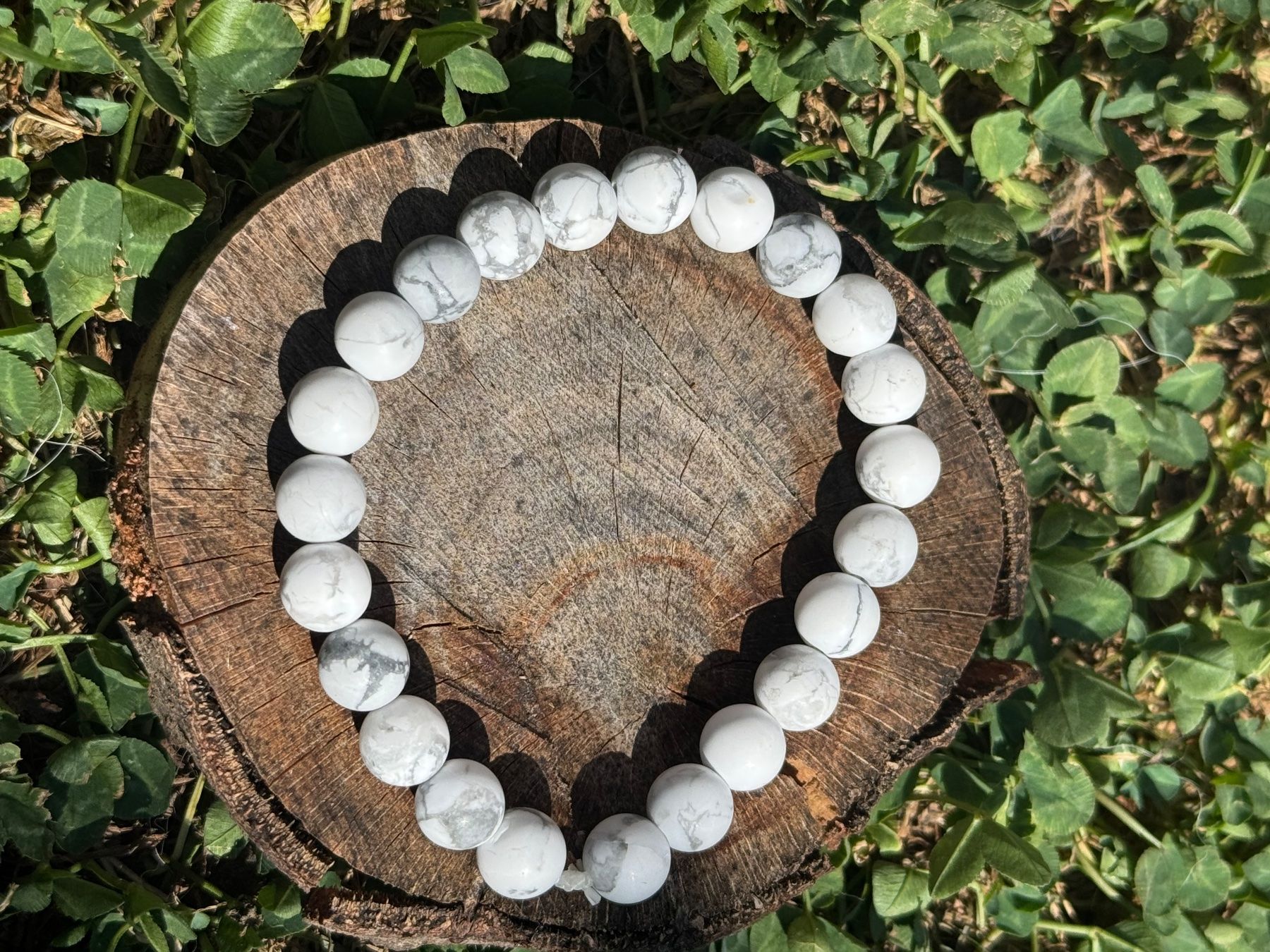 Armbänder & -reifen: Armband Howlite 8mm – Neu (gemäss Beschreibung) aus Russikon von Jennyfee_07 1