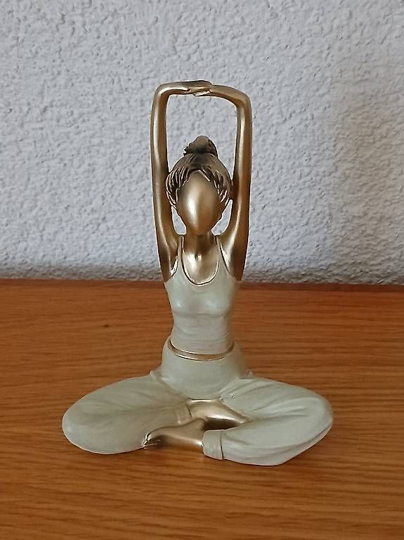 Tutte le decorazioni: 3 Dekofiguren Yoga-Posen – Nuovo (secondo la descrizione) da Lupfig venduto da Flowypr6 3